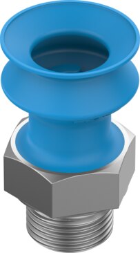 Suction cup with connection
