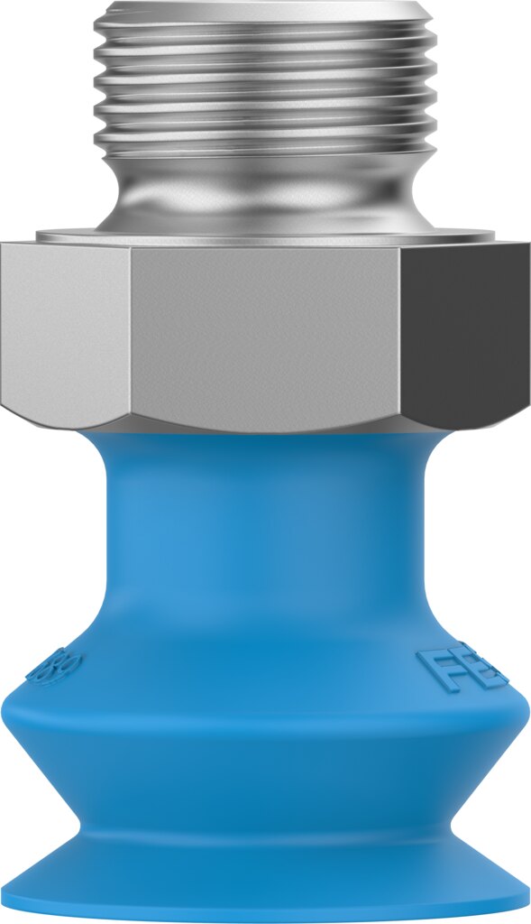 Suction cup with connection
