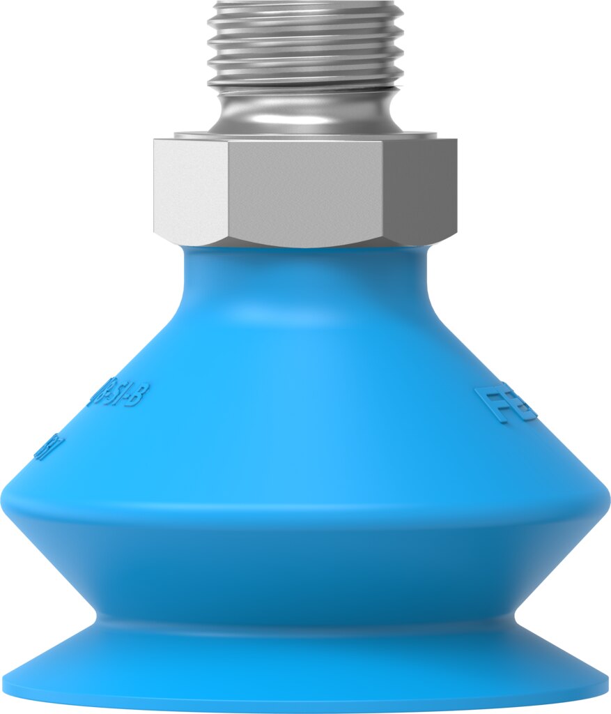 Suction cup with connection