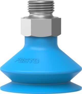 Suction cup with connection