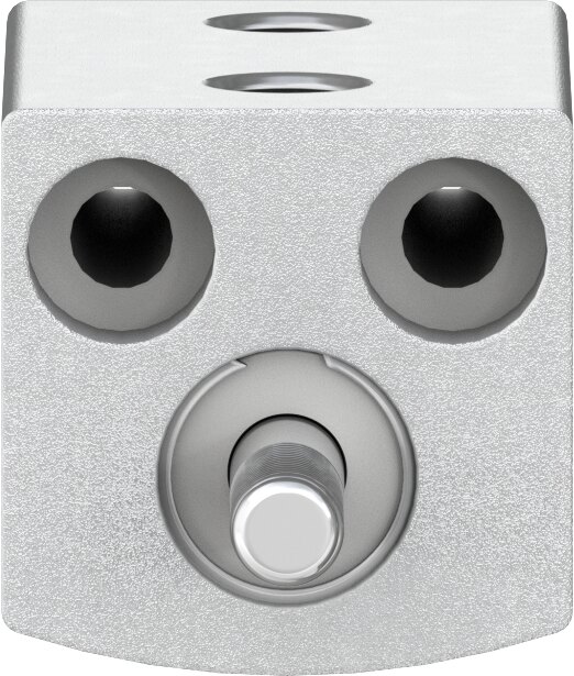 Short-stroke cylinder