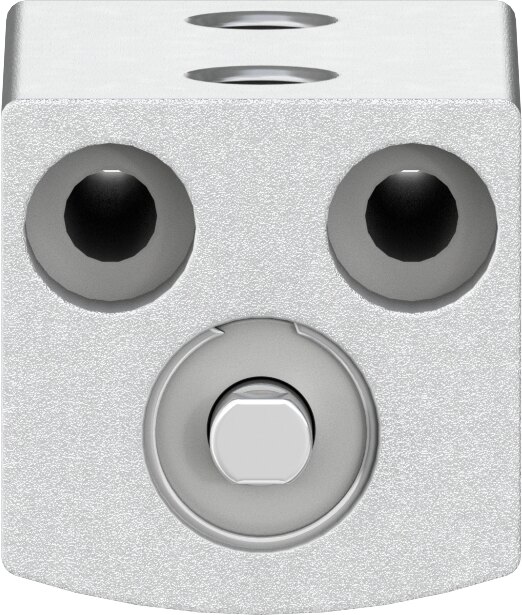 Short-stroke cylinder