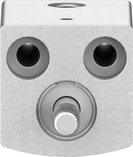 Short-stroke cylinder