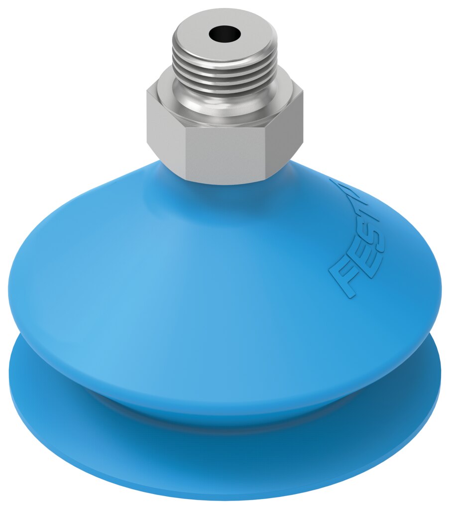 Suction cup with connection
