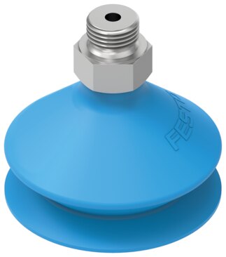 Suction cup with connection