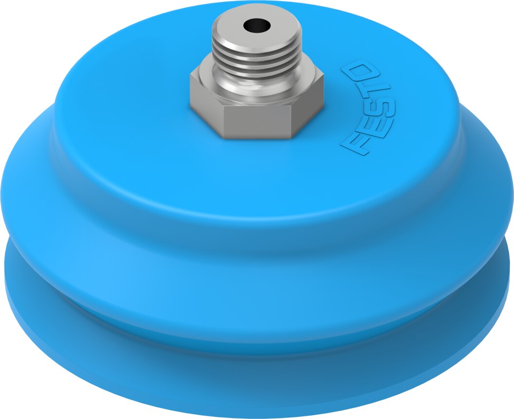 Suction cup with connection
