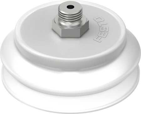 Suction cup with connection