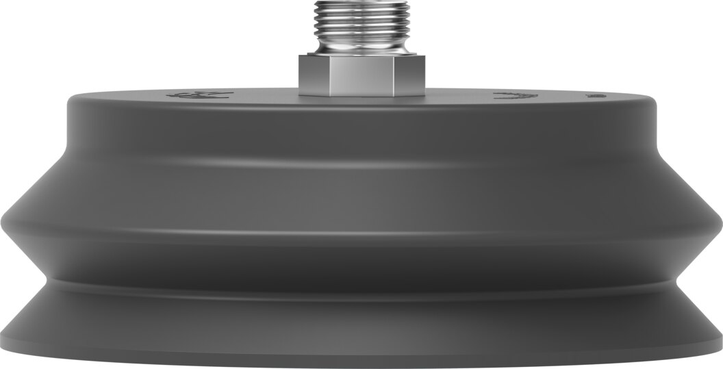 Suction cup with connection