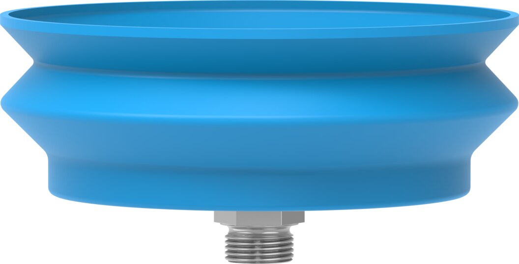 Suction cup with connection