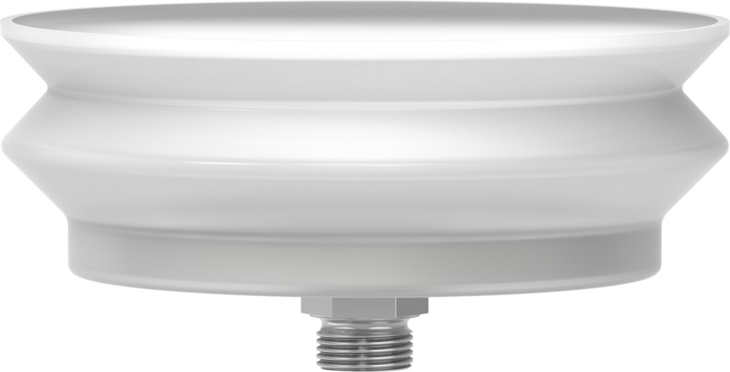 Suction cup with connection