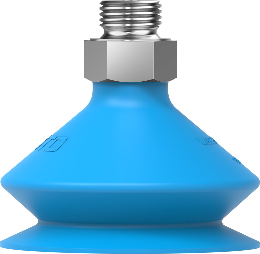 Suction cup with connection