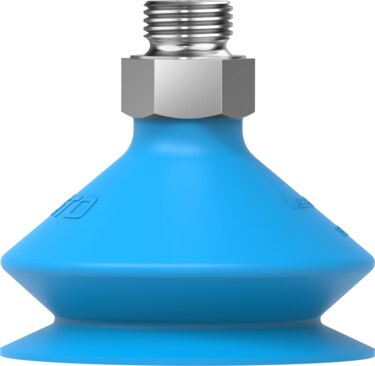 Suction cup with connection