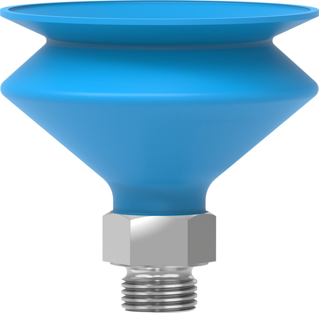 Suction cup with connection