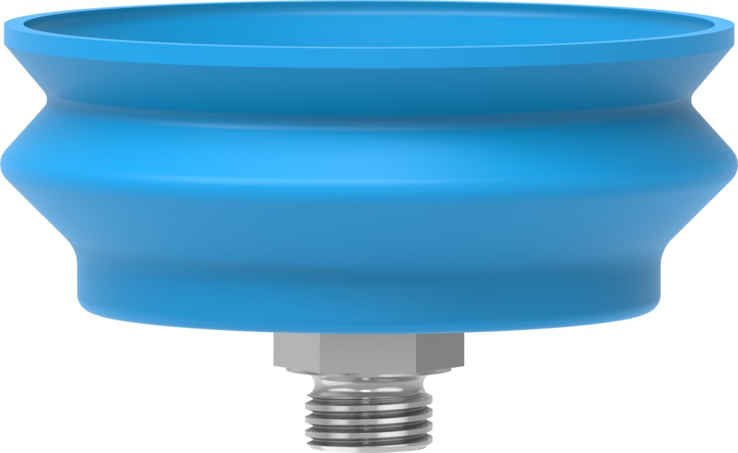 Suction cup with connection
