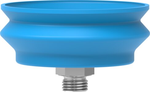 Suction cup with connection