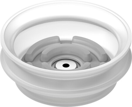 Suction cup with connection