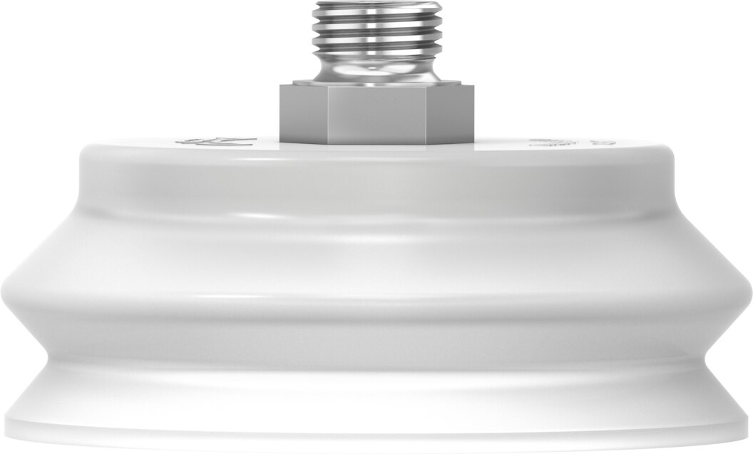 Suction cup with connection