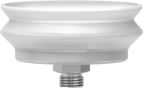 Suction cup with connection