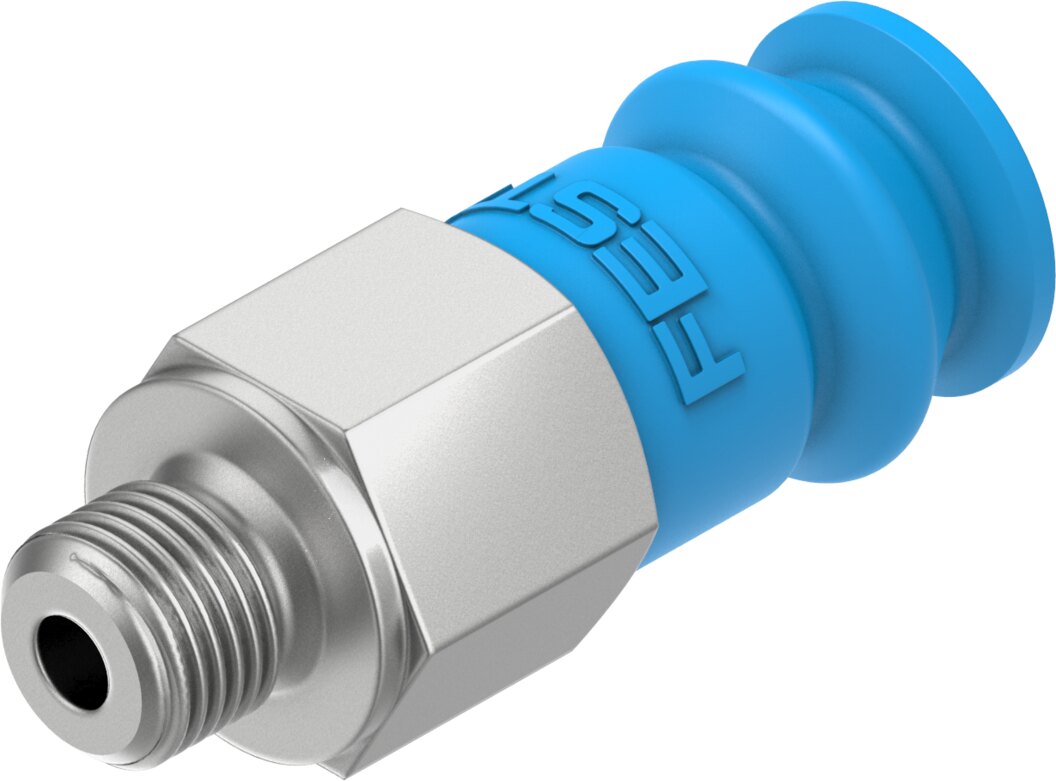 Suction cup with connection