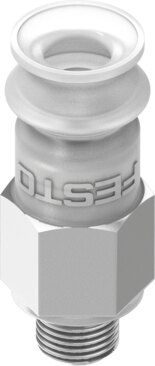 Suction cup with connection