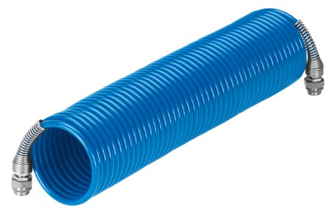 Spiral plastic tubing