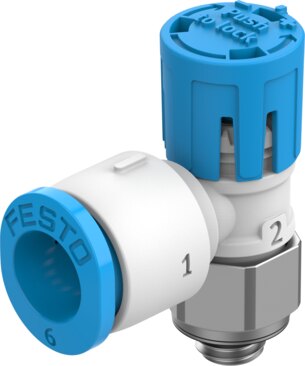 One-way flow control valve