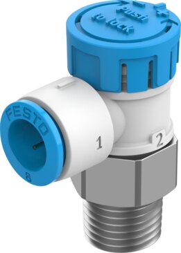 One-way flow control valve