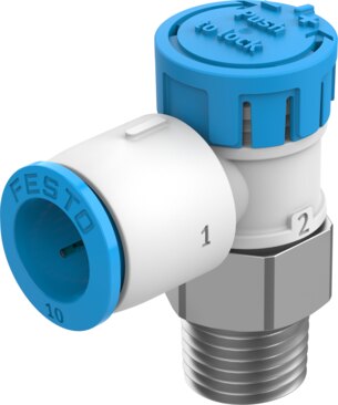One-way flow control valve