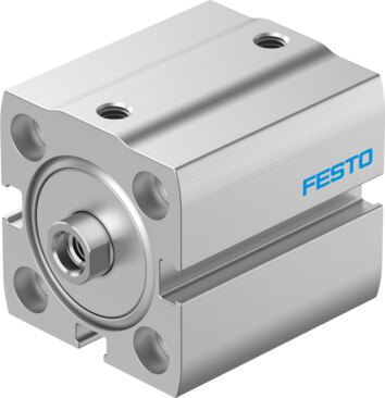 Compact cylinder, double-acting
