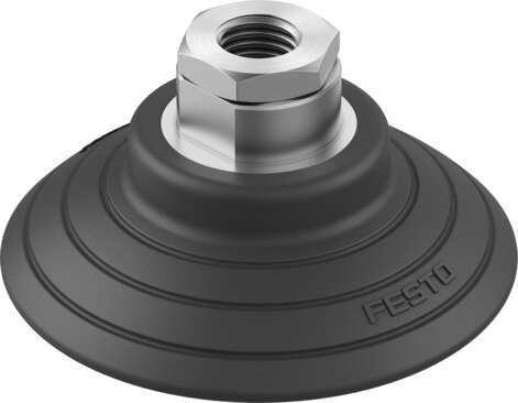 Suction cup with connection