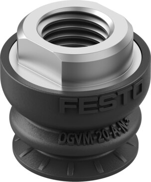 Suction cup with connection