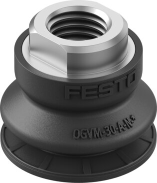 Suction cup with connection