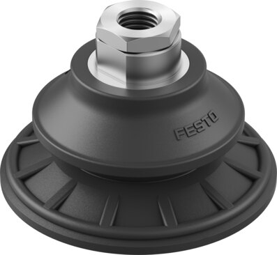 Suction cup with connection