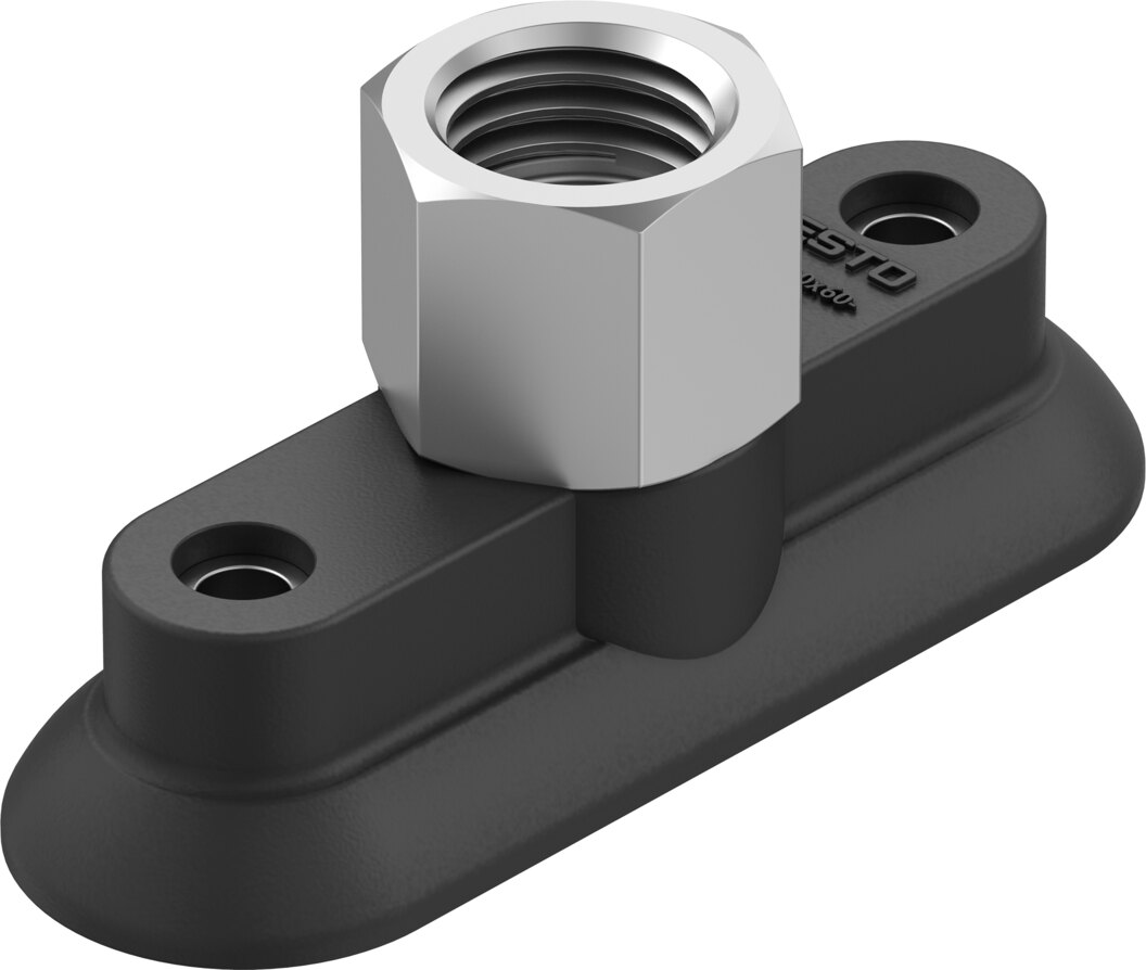 Suction cup with connection