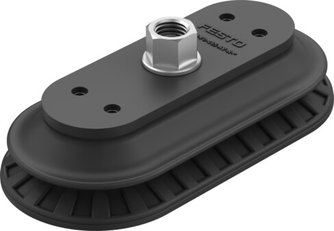 Suction cup with connection