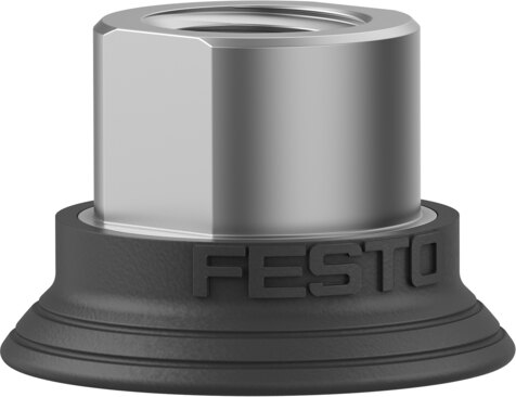 Suction cup with connection
