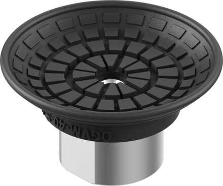Suction cup with connection