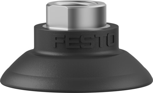 Suction cup with connection