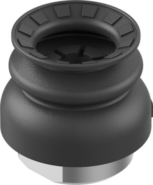 Suction cup with connection