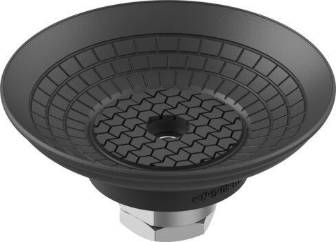 Suction cup with connection