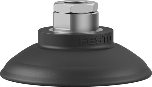 Suction cup with connection