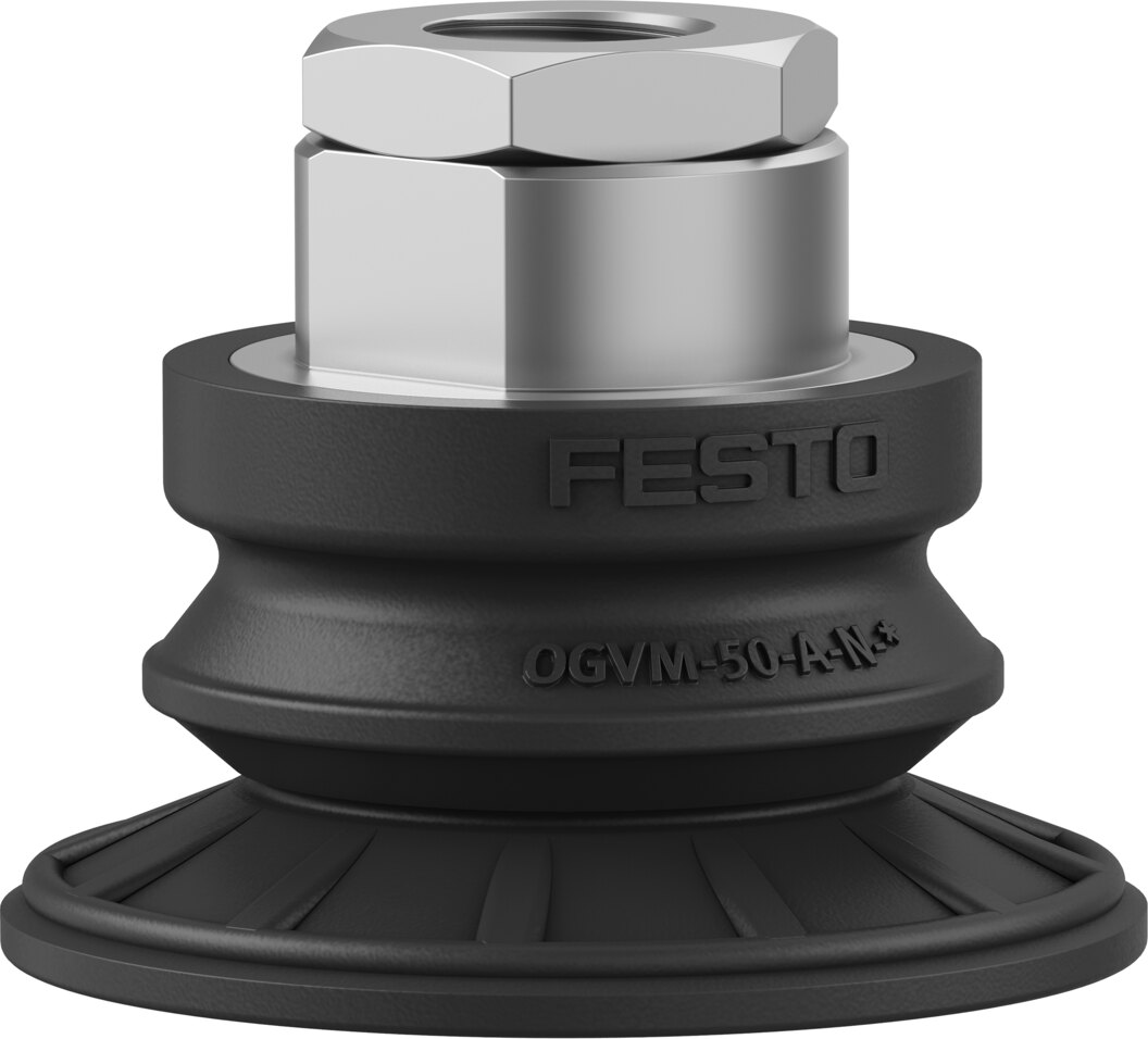 Suction cup with connection