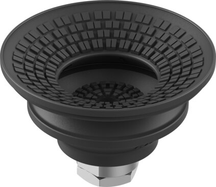 Suction cup with connection