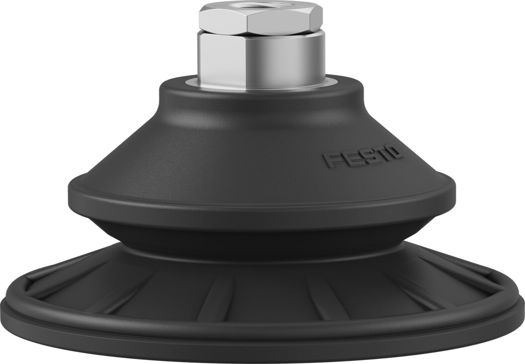 Suction cup with connection