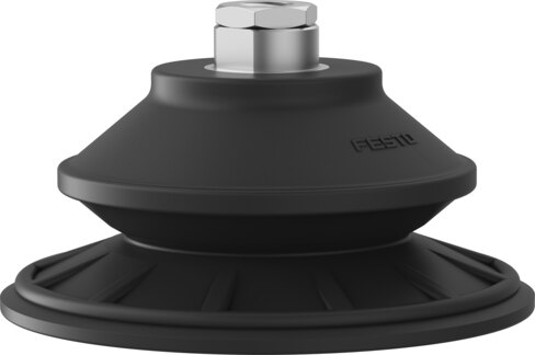 Suction cup with connection