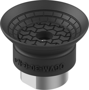 Suction cup with connection
