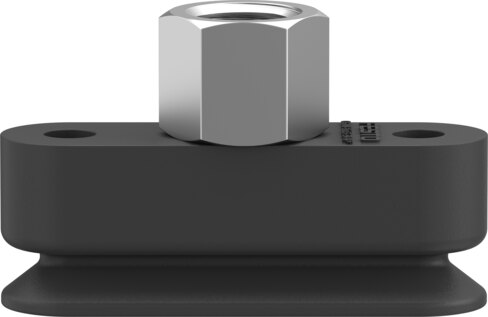 Suction cup with connection