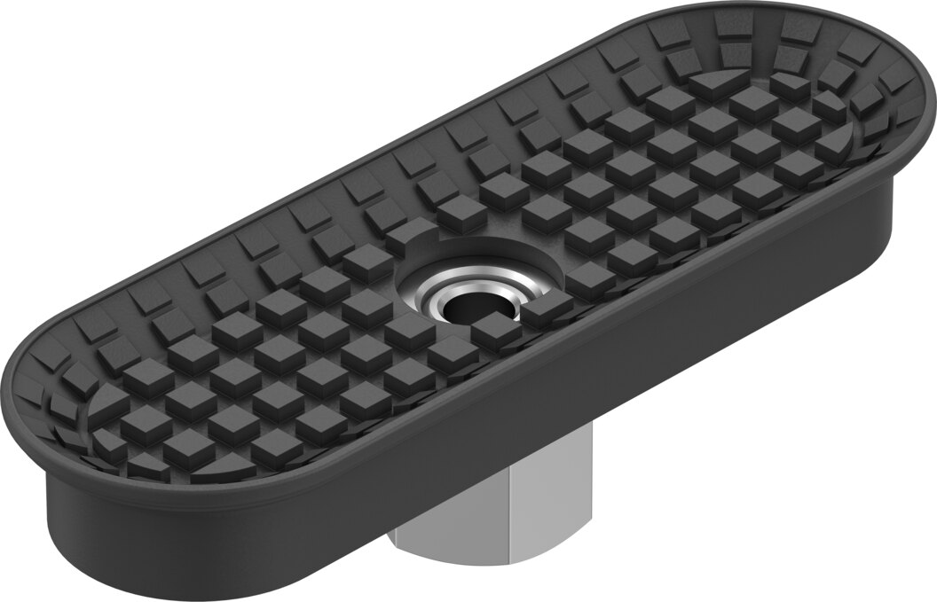 Suction cup with connection