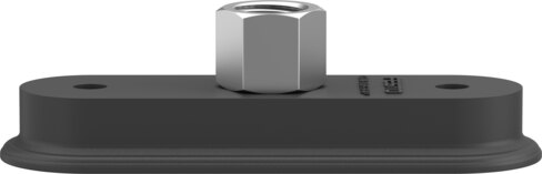 Suction cup with connection