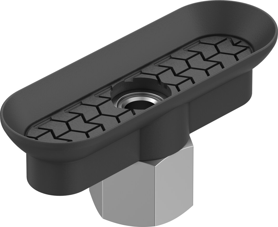 Suction cup with connection